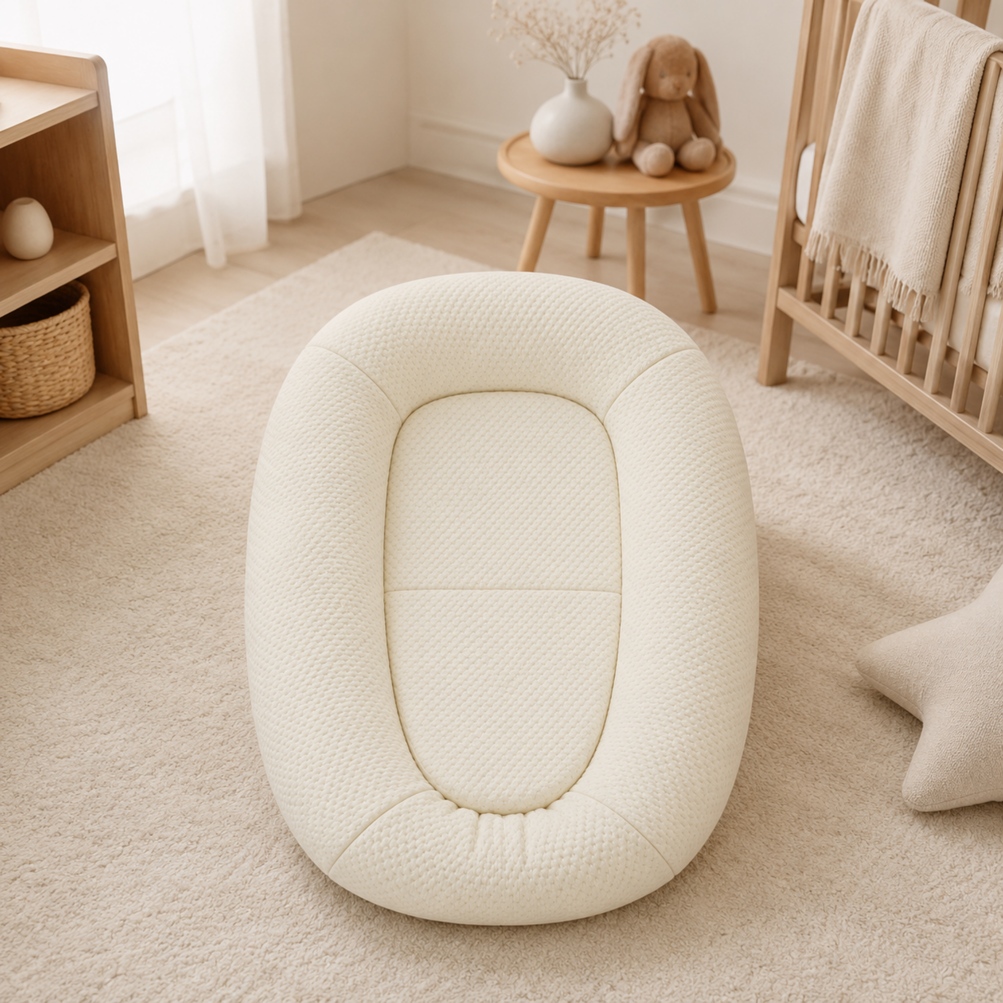 Cuib ergonomic pentru bebeluși din bumbac 100% – Maison G