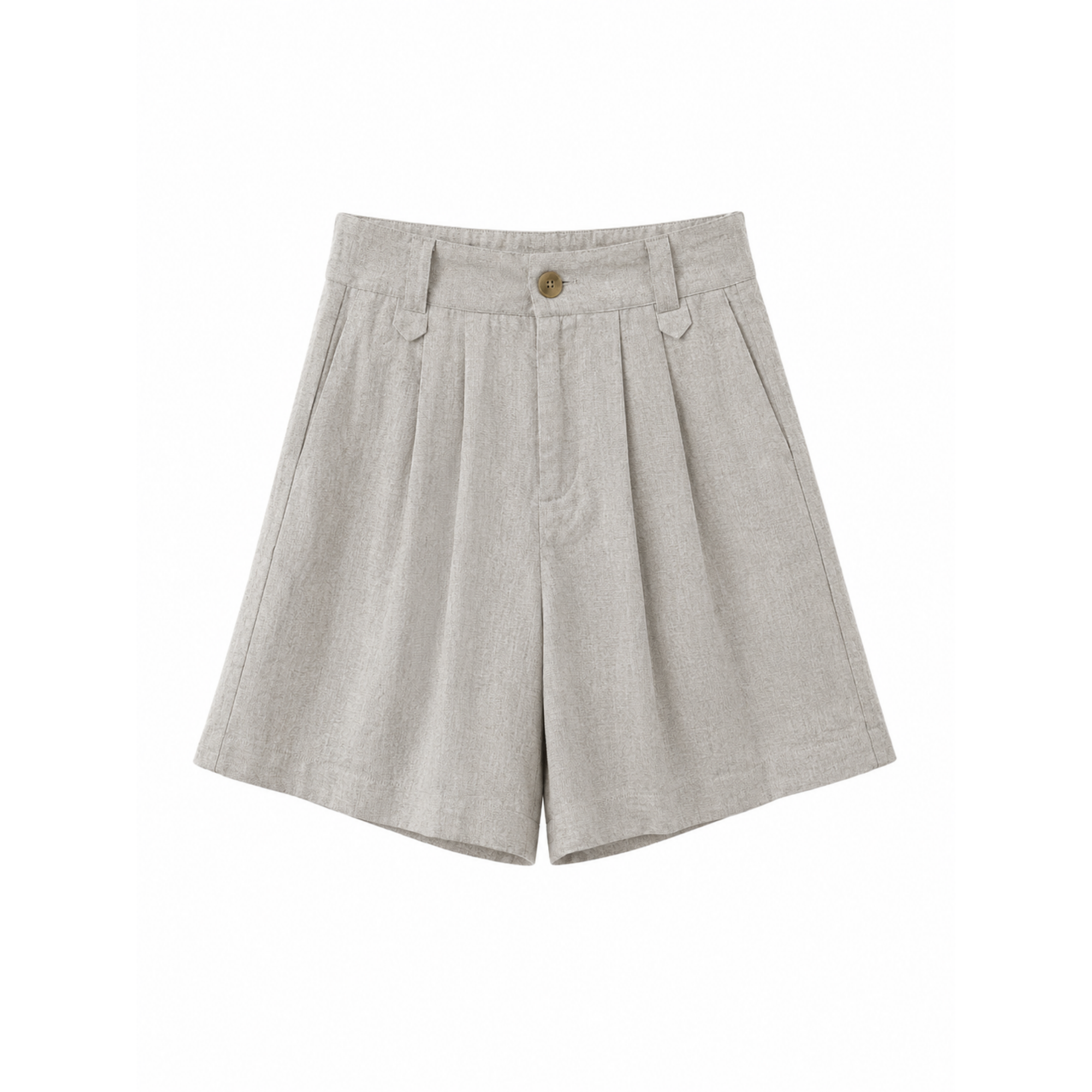 Pantaloni Scurți din In 100% pentru Femei – Maison G
