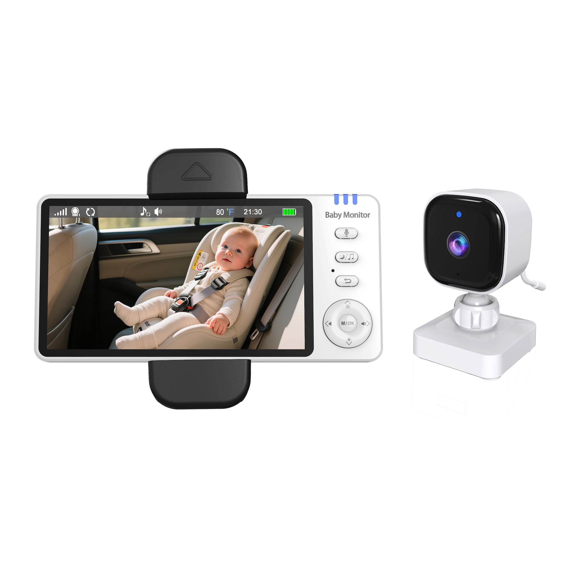 Monitor Video pentru Mașină cu Cameră pentru Scaun Auto – Siguranță și Monitorizare în Timp Real – Maison G