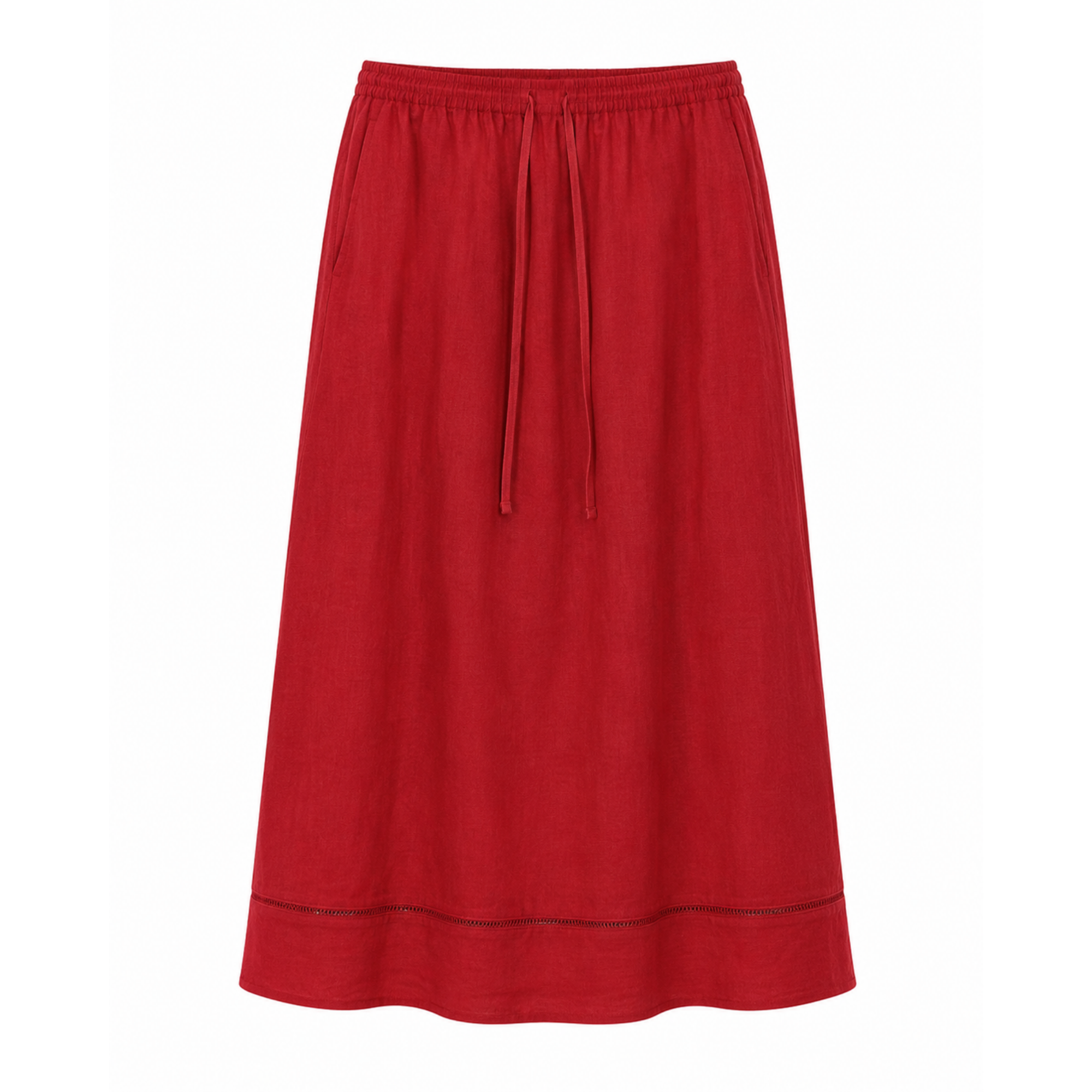 Fustă Maxi din In 100% pentru Femei – Maison G