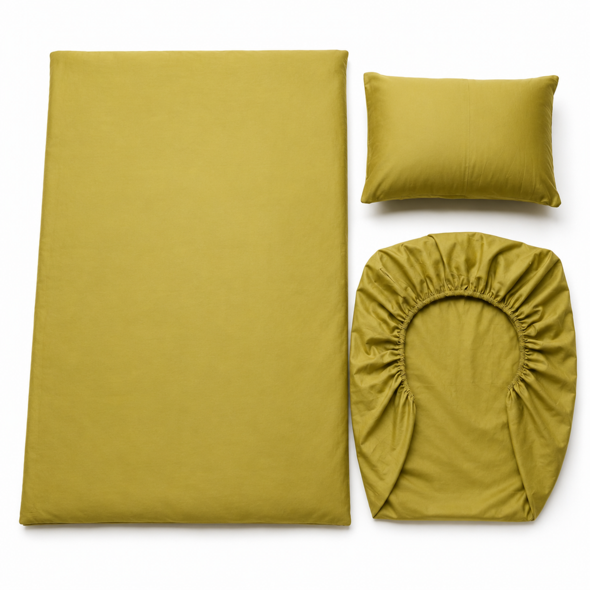 Set lenjerie pentru pătuț din Bumbac 100% Verde – Maison G