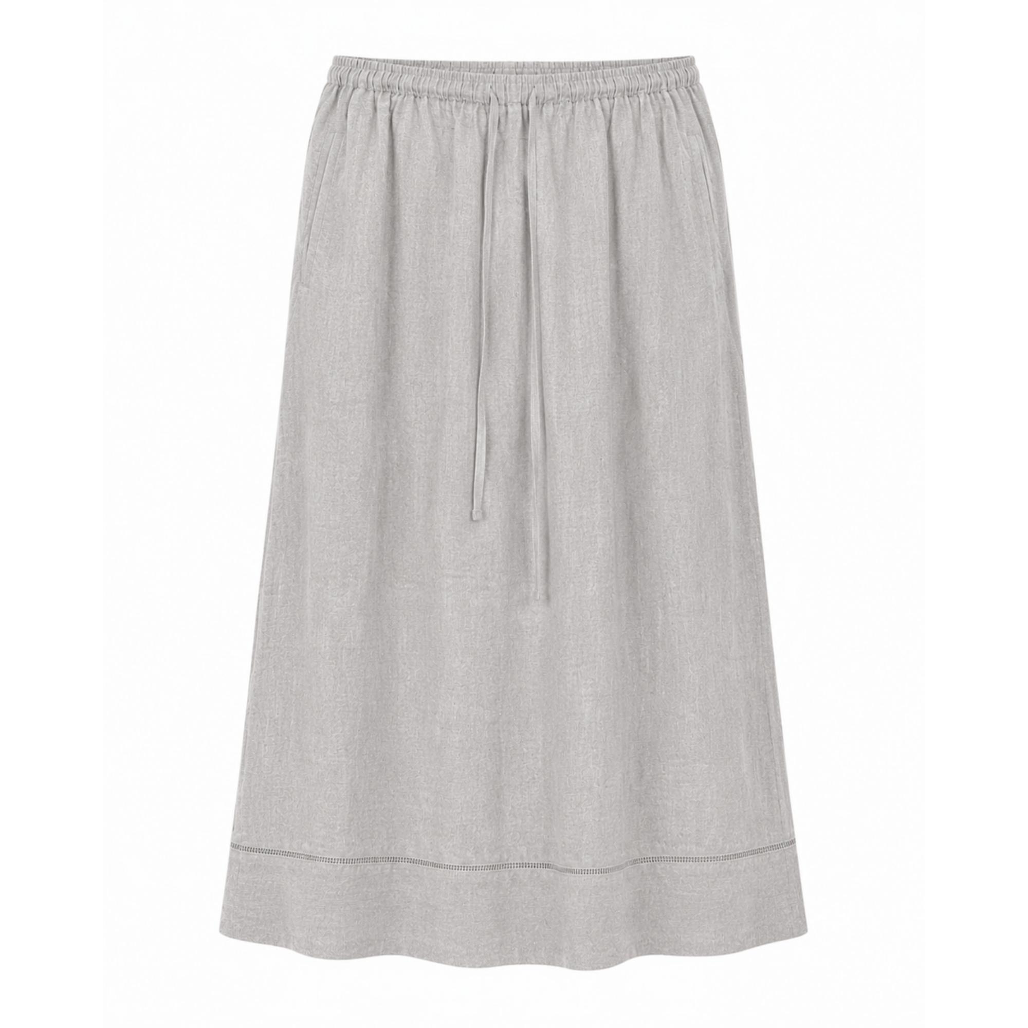 Fustă Maxi din In 100% pentru Femei – Maison G