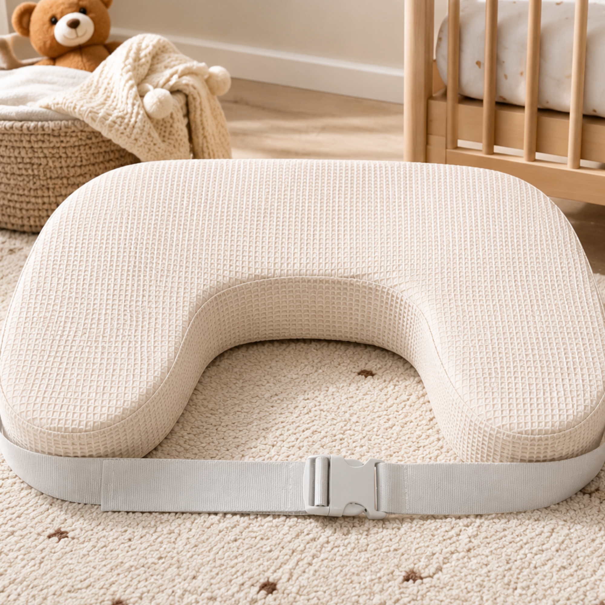 Pernă pentru alăptare ergonomică din bumbac 100% – Maison G