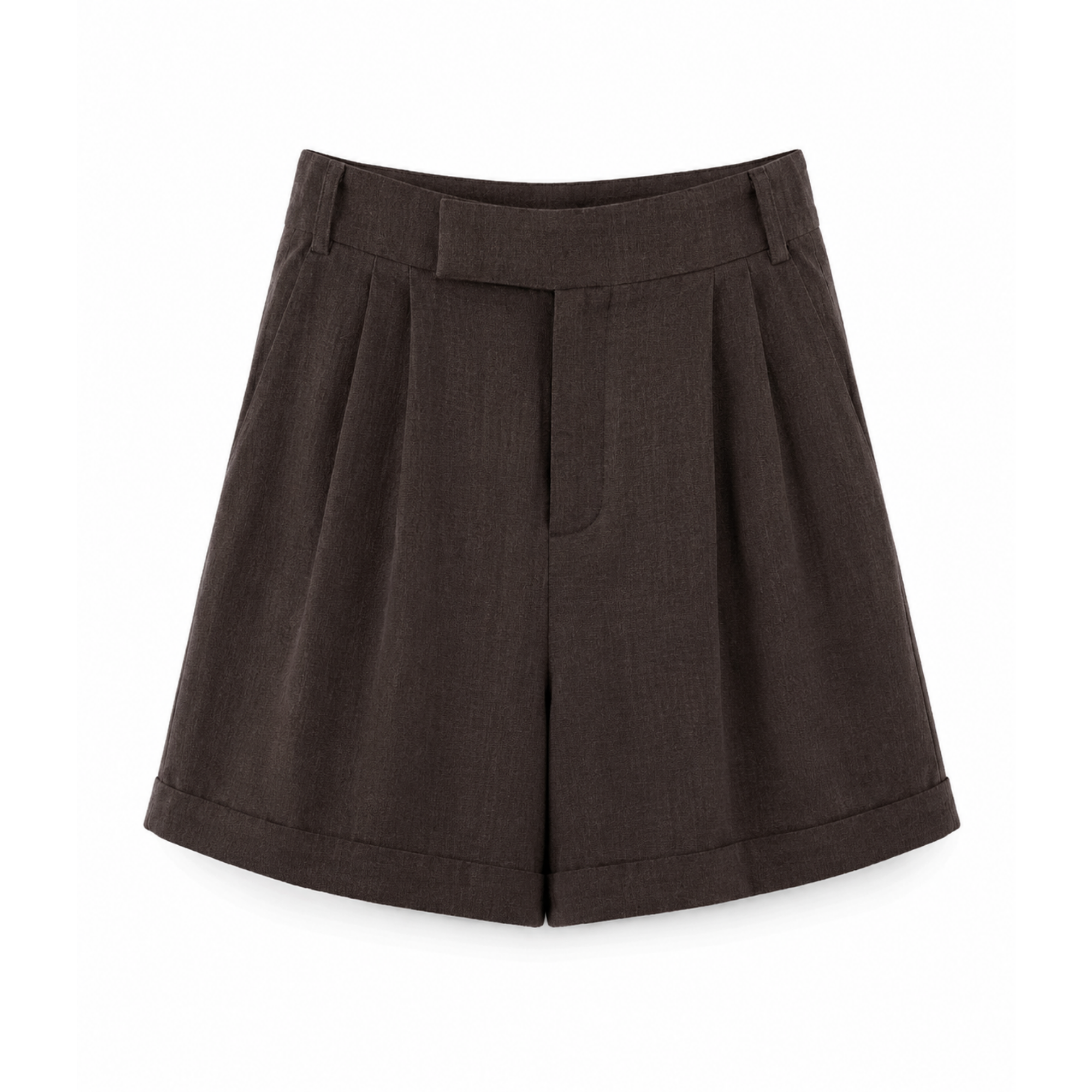 Pantaloni Scurți Din In 100% Pentru Femei – Maison G